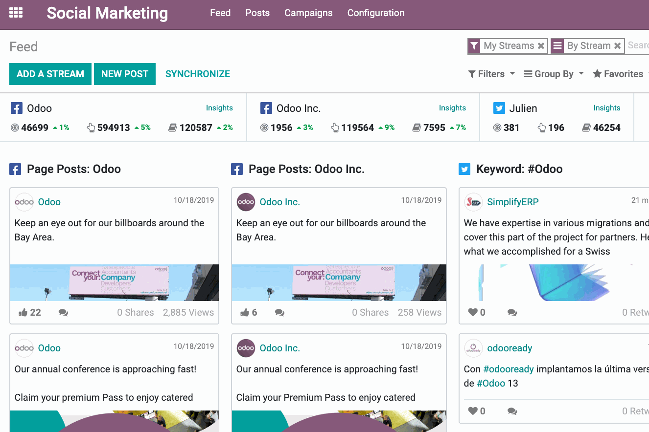 Odoo Digital Marketing